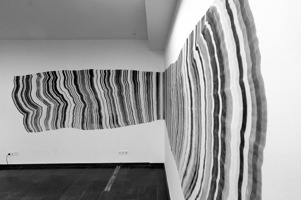 das Foto zeigt eine Wandzeichnung