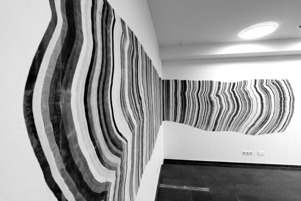 das Foto zeigt eine Wandzeichnung