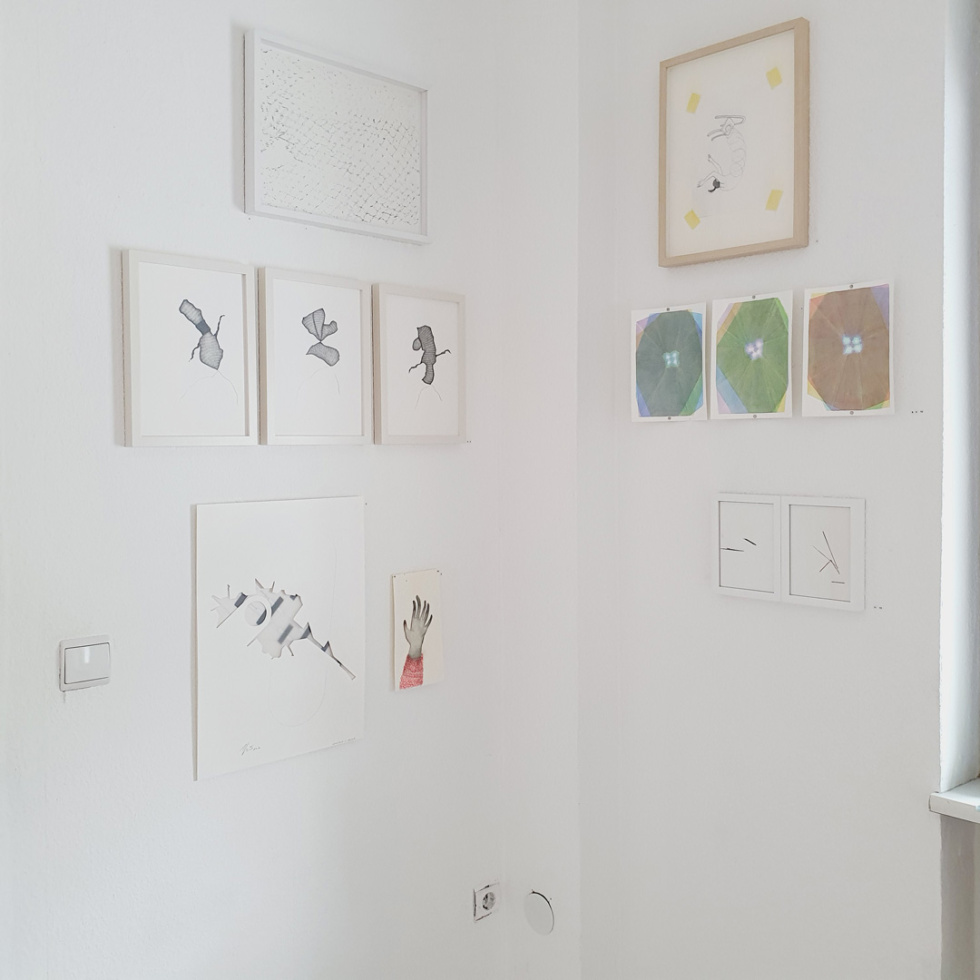 Ausstellungsansicht zeichnung_05 2024