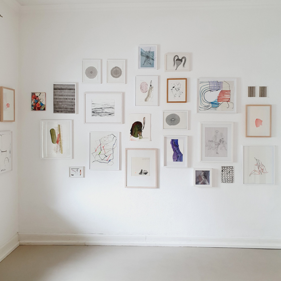 Ausstellungsansicht zeichnung_05 2024