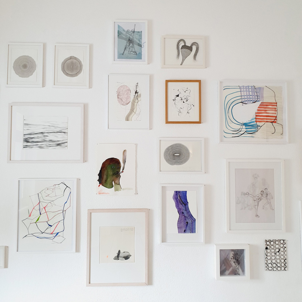 Ausstellungsansicht zeichnung_05 2024