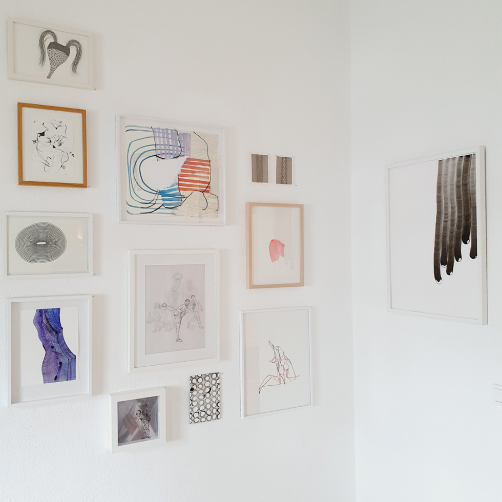 Ausstellungsansicht zeichnung_05 2024